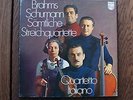 QUARTETTO ITALIANO BRAHMS SCHUMANN STRING QUARTETS PHILIPS 3LP BOX STEREO  NM