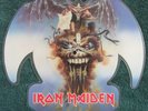 IRON MAIDEN  1988  PICTURE DISC  THE EVIL THAT MEN DO  BAT SHAPED