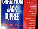 CHAMPION JACK DUPREE * KING RECORDS LP * SINGS THE BLUES