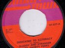 STRANGER & GLADDY/SKINHEAD REGGAE/DOWNTOWN 45/DEDICATED TO ILITERACY - VERSION