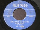 Ike Turner   She Made My Blood Run Cold / Big Question   King R&B soul 45 HEAR