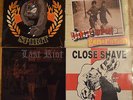 4x Punk Vinyl Close Shave Last Riot Red London Bolldog Rock Oi LP Picture