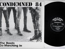 CONDEMNED 84 BOOTS GO MARCHING IN ROCK O RAMA RRR 111 German Pressing Vinyl LP