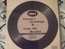 the beatles 1964 tri fold seasons greetings original 64 fan club flexi disc