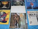 7 Vintage Record Albums JETHRO TULL aqualung Thick as a brick Live stormwatch +