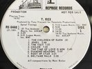 Promo T. REX MARC BOLAN 1ST ALBUM Reprise RS 6440 LP Ride A White Swan Visconti