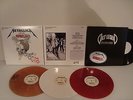 METALLICA HONESTY... DAMAGE INC. TOUR 1986 JAPAN FULL SET LP + TEST PRESSING