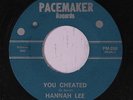 HANNAH LEE: You Cheated / He Means So Much To Me 45 Oldies