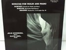 DEBUSSY, BARTOK, BRAHMS SONATAS / ABEL..