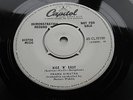FRANK SINATRA ORIGINAL 1956 UK DEMOSTRATION RECORD NOT FOR SALE 45 NICE AND EASY