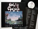NASTY SAVAGE - Indulgence LP 1987 - Roadrunner RR 9630 ... megadeth rigor mortis