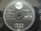 STUCK ON YOU 78 RARE UK - ELVIS PRESLEY RCA 1187