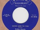 WHITE TEEN GROUP Bobby Desola and The Belvederes – Good Luck To You on VALE ??