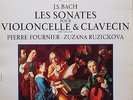 Erato STU70812 Bach:Cello Sonatas/Pierre Fournier/Zuzana Ruzickova