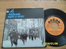 FRENCH EP LES BEATLES SOE 3757 AVEC LANGUETTE INEDIT BLEU 4 GARCONS DANS LE VENT
