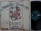 PAVEMENT Crooked Rain ORIGINAL UK 1994 Vinyl w/INSERT Stephen Malkmus N/MINT Lp