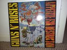 Guns N' Roses Appetite For Destruction vinyl, original cover, signed