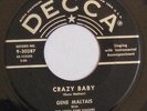 GENE MALTAIS CRAZY BABY RARE ROCKABILLY ORIGINAL BLACK LABEL DECCA HEAR IT