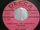 Hear Rare Rockabilly Rocker 45 : Billy Adams   Baby, I'm Bugged   Decca 30724