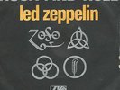 LED ZEPPELIN rock and roll (PS) VG+/VG+  french 7