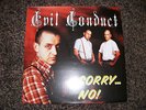 Evil Conduct - Sorry...no Vinyl LP Knock outRecords Punk OI Skinhead
