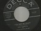 POPCORN NORTHERN SOUL MOD- LEW CONETTA-  YOU GOT ME CRAZY  -HEAR-1957 DECCA