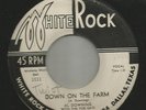ROCKABILLY-- AL DOWNING WITH THE POE KATS  -HEAR BOTH- 1958- TEXAS WHITE ROCK