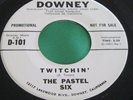 EX Rare Tittyshaker 45 : The Pastel Six   Twitchin   Downey 101 Promotional