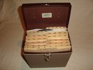 Fifty 45rpm JUKEBOX RECORD Set R&R Rock ORIGINALS Carry CASE hits 50's 60's