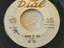 JOE TEX I WANNA BE FREE  BLOODS THICKER THAN WATER 3016 DIAL VG+ RARE