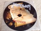 MANOWAR - Defender - Hatred Picture Vinyl Pic. LP 1983 1993 RAR Geffen @ Top