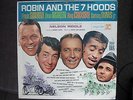 Nice Frank Sinatra ROBIN & THE 7 HOODS LP - Sammy Davis, B. Crosby, Dean Martin