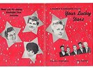The Tornados Joe Brown Your Lucky Stars Show Programme 1963 + Ticket Peter Jay +