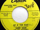 SAMMY HAGAN & The VISCOUNTS 45 Out Of Your Heart CAPITOL promo DOO WOP e3933