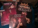 5 SUPERB ROCK ALBUMS, JACKAL,RAGEX2,GAMMA DEBUT,SIREN,DISCS SUPERB.