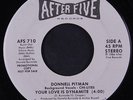 DONNELL PITMAN: Your Love Is Dynamite / Same 45 (dj) rare Soul