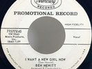 BEN HEWITT I Want A New Girl Now / My Search WL PROMO Mercury ROCKABILLY