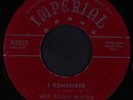 WEE WILLIE WAYNE & GROUP: I Remember 45 Vocal Groups