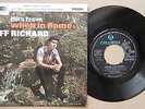 CLIFF RICHARD. HITS FROM WHEN IN ROME. SINGS IN ITALIAN. UK 7