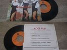 LE VOCI BLU - It's Too Late Rare French PS 7' Italian Prog Sexy Cover 1973
