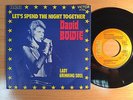 DAVID BOWIE Let's spend the night together FRENCH SP RCA PICTURE SLEEVE
