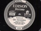 162p  Vaughn De Leath - Oh Susanna & Honey - Edison Electric Diamond Disc 52651