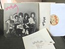 NEW YORK DOLLS LP 1st pr s/t '73 PINK BACK srm1675 sterling w/postcard +fan art