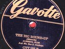 78-PRE-WAR CAN.HILLBILLY-ALBERTA SLIM-BIG ROUND-UP/IN THE VALLEY OF THE POPPIES