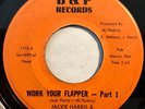 * JACKIE HARRIS & CHAMPIONS Work Your Flapper RARE FUNK BREAKS SOUL B&P 45 HEAR