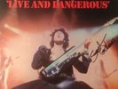 Thin Lizzy - Live And Dangerous Signed Autographed Vinyl