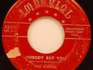 The Hawks Nobody But You / Give It Up 45 1954 R&B Rock & Roll Imperial 5306 vg-