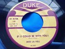 Rare Original R&B Blues 45 : Miss La-Vell   Teen-Age Love   Duke 198
