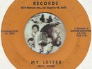 PRISCILLA PAGE My Letter RARE NORTHERN SOUL R&B 45 RPM RECORD