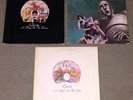 QUEEN VINYL RECORD LOT A NIGHT AT THE OPERA A DAY AT THE RACES NEWS OF THE WORLD